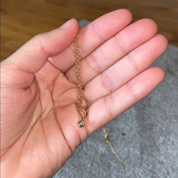 Music Note Necklace - Picture 2 of 2